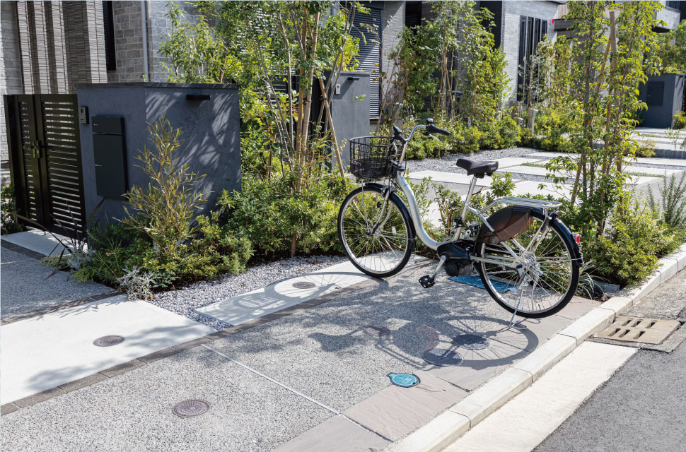 自転車置き場（1号棟）