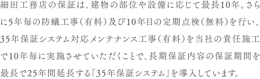 アフターサービス