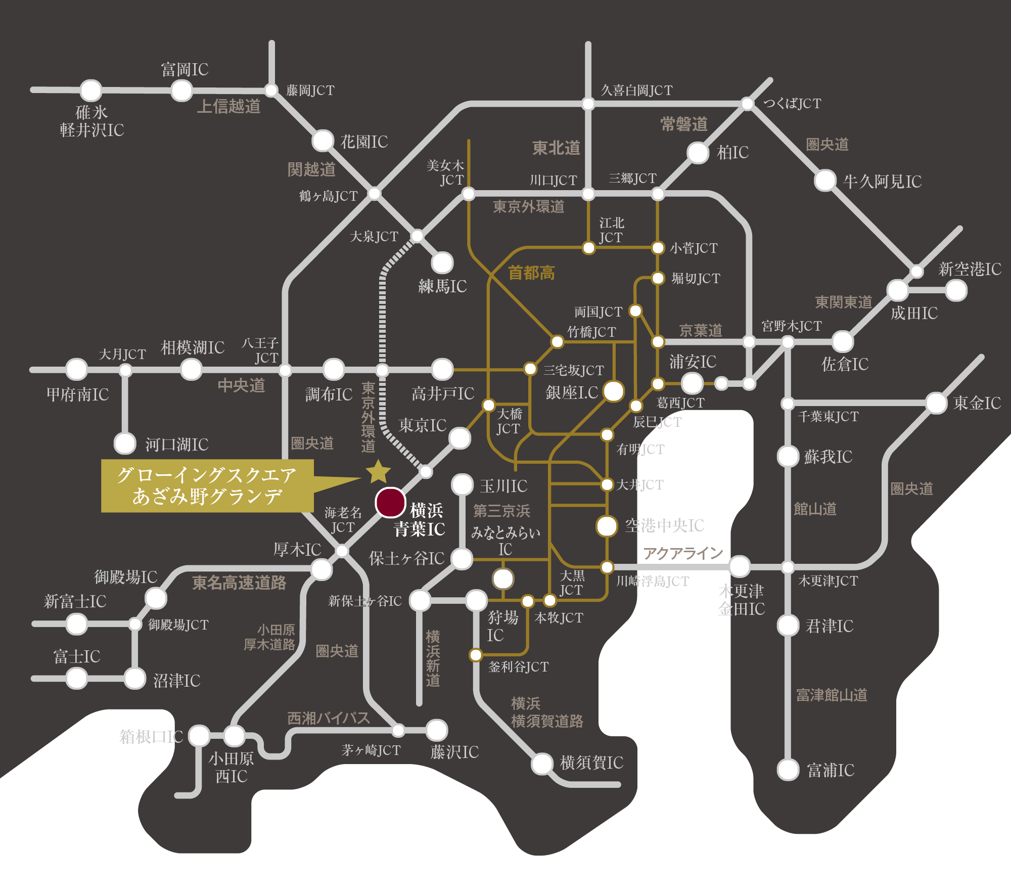 高速道路マップ