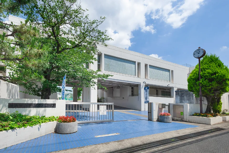 【通学区】市立あざみ野中学校