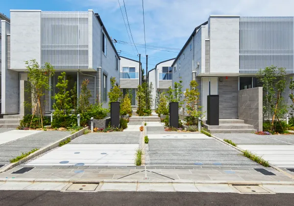 全邸2台カーポート