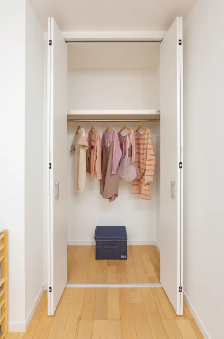 子供部屋クロゼット
