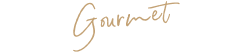 Gourmet グルメ