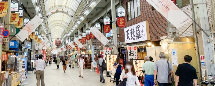 買い物の環境を調べる イメージ