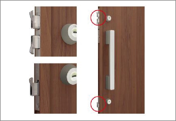 破られにくい「2ロック」でピッキング対策も万全