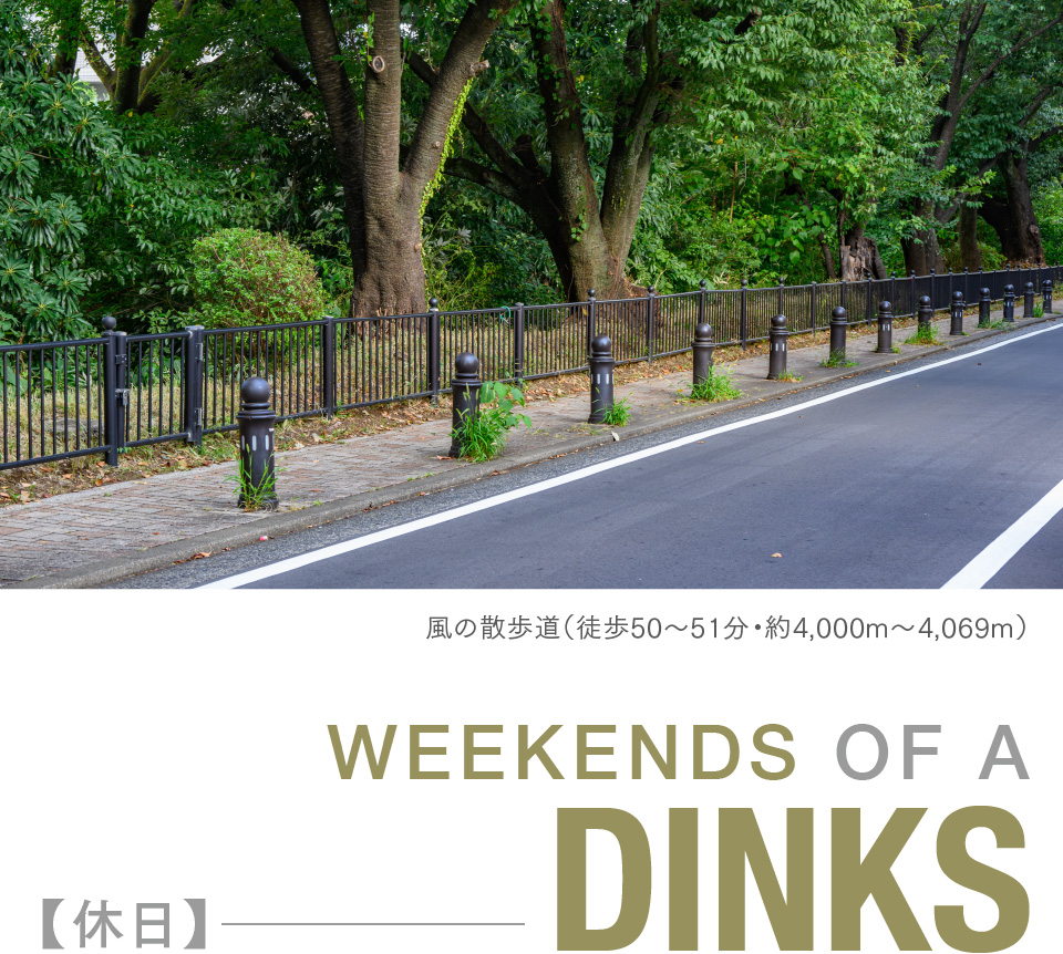 WEEKENDS OF A DINKS 休日