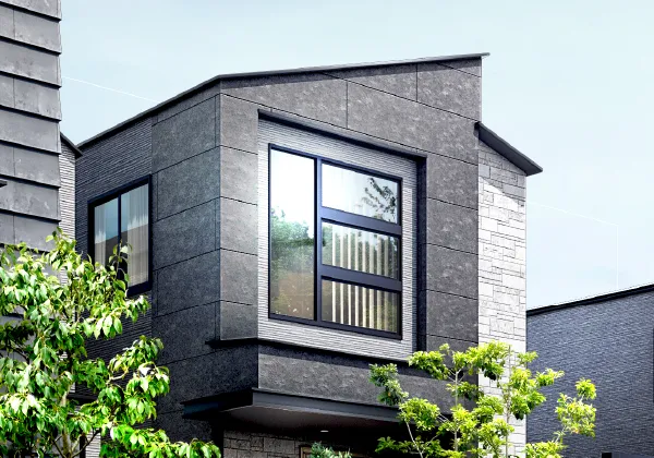 建物の表情をつくるスリット連窓