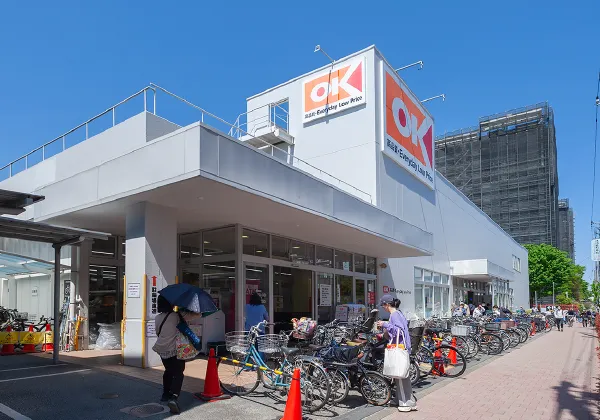 オーケー小金井店（徒歩17〜18分・約1.340m〜約1.381m）