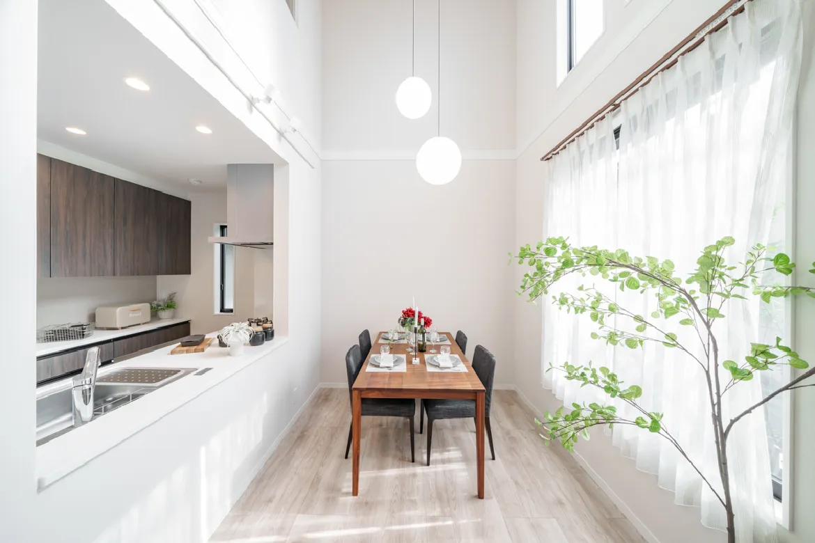 吹抜けリビング