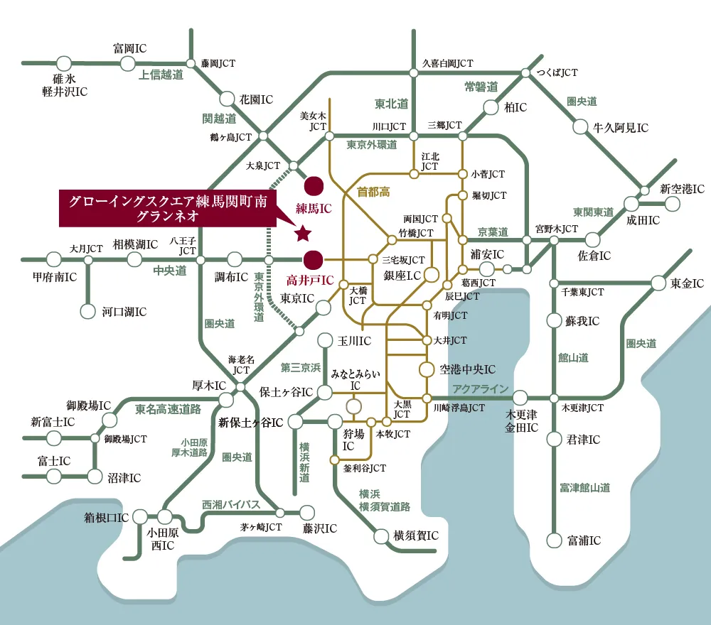 高速道路概念図
