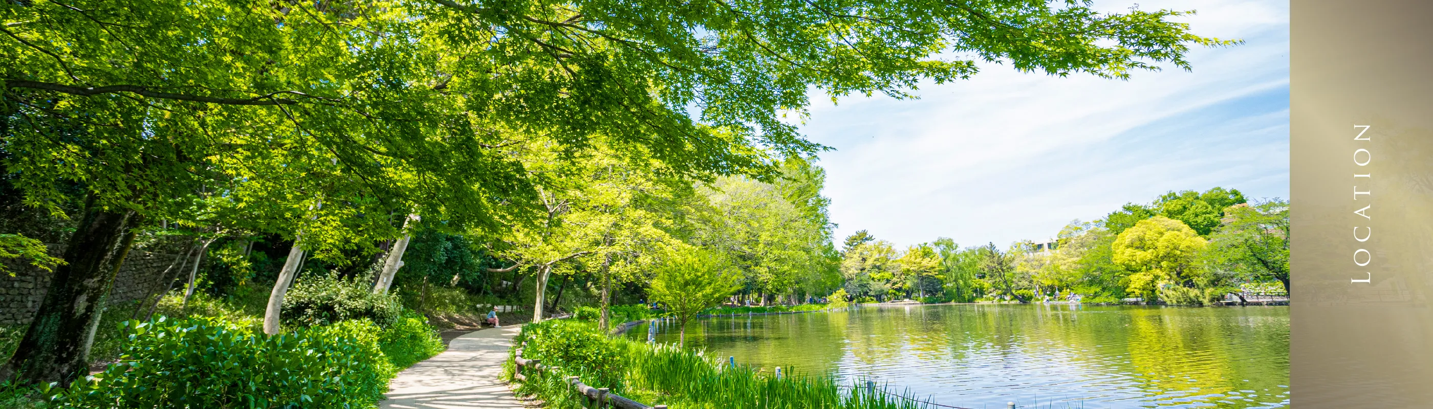 都立石神井公園（徒歩17分・約1,301m〜約1,350m）