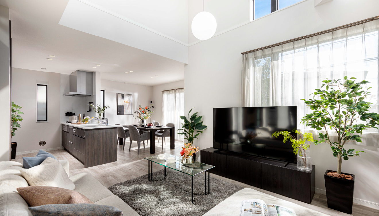 2階吹抜けリビング