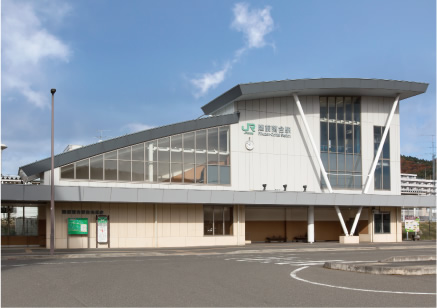 JR仙山線「陸前落合」駅